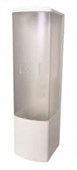 MPH TOWER ADJUSTABLE CUP DISPENSER  WHITE 70 CUP CAPACITY FITS 6OZ  8OZ CUPS