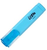 ICON HIGHLIGHTER CHISEL TIP BLUE