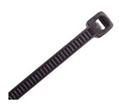 NYLON CABLE TIE 200 X 48MM UV BLACK PACK  1000 ECCO