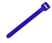 NYLON CABLE TIE 200 X 48MM BLUE PACK  100 ECCO