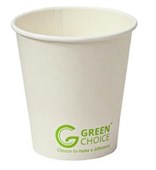 GREEN CHOICE SINGLE WALL CUP PLA 8OZ 240ML PACK  50