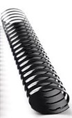 BINDING COMBS PLASTIC 51MM  21 RING BLACK BOX  50