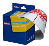 AVERY LABEL DISPENSER DMR4463SW SALE WAS  NOW 44 X 63MM PACK  400