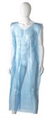 MPH POLYETHYLENE SLEEVELESS APRONS BLUE 800MM X 1400MM X 30MU BOX  250