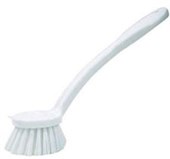 STANDARD DISH BRUSH WHITE FRONT SCRAPER MPH