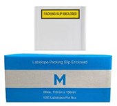 MPH PLASTIC LABELOPE PACKING SLIP ENCLOSED WHITE 115MM X 150MM BOX  1000