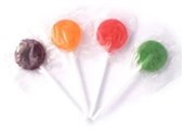 ASSORTED MINI FLAT LOLLIPOP 6G BOX  200