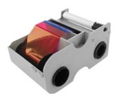 HID FARGO EZYMCKO 045500 DTC1250ERIBBON WITH CLEANING ROLLER 250 IMAGES  PHOTO ACCURATE COLOUR PRINTS VISUAL RECOGNITION