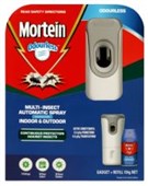 MORTEIN INDOOR  OUTDOOR ODOURLESS PRIME MULTI INSECT AUTOMATIC SPRAY 154G