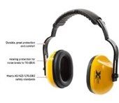 ESKO X200 BANDED EARMUFF 26DB CLASS 5 YELLOW