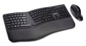 KENSINGTON DUAL WIRELESS ERGO DESKTOP SET BLACK K75406US