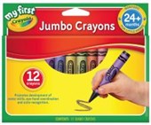 CRAYOLA MY FIRST JUMBO CRAYONS PACK  12