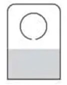 HANG SELL FASTENER 22 X 32MM BOX  1000