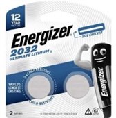 ENERGIZER BATTERY COIN ULTIMATE LITHIUM 2032 PACK OF 2