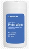 PROBE  FOOD SERVICE WIPES 70 ALCOHOL MPI APPROVED C 44 TUB  100