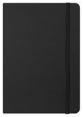 SILVINE EXECUTIVE NOTEBOOK A5 7MM RULED 160 PAGES BLACK