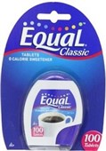 EQUAL SUGAR SUBSTITUTE TABLETS DISPENSER PACK  100