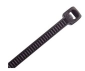 NYLON CABLE TIE 140 X 36MM UV BLACK PACK  100 ECCO