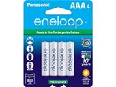 PANASONIC ENELOOP AAA 800MAH RECHARGEABLE BATTERIES 4 PACK