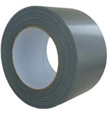 CLOTH TAPE POMONA W130MM X L30M S370 MESH DUCT TAPE SILVER