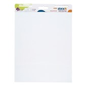 STICKN MEETING PAD WHITE 796X635MM 30 SHEETS