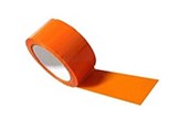 ORANGE EXTERIOR GRADE PVC RUBBER MASKING TAPE 24MM X 50M