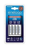 PANASONIC ENELOOP AAAAA BATTERY CHARGER WITH 4X AA BATTERIES