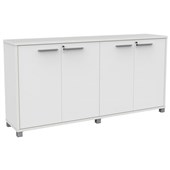 CUBIT CREDENZA 4 DOOR W1800 X D450 X H900MM WHITE