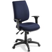 OPD TANE 3 OFFICE CHAIR HIGHBACK 3LEVER ADJUSTABLE ARMS QUANTUM NAVY