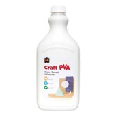 EDUCATIONAL COLOURS CRAFT PVA GLUE 2 LITRE