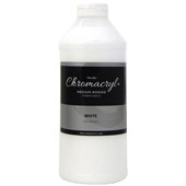 CHROMACRYL STUDENTS ACRYLIC PAINT 1L WHITE