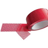 POMONA S601 SECURITY TAPE TAMPER EVIDENT W48MM X L50M RED