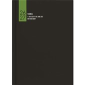 COLLINS MID YEAR APPOINTMENT DIARY A43A WEEK TO VIEW BLACK 20262027