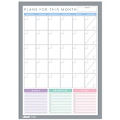 LEDAH PASTELS MONTHLY DESK PLANNER A4 20 SHEETS