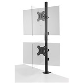 KENSINGTON UNIVERSAL VERTICAL STACKING DUAL MONITOR ARM