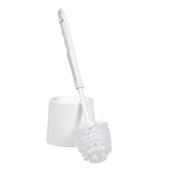 CLEANLINK TOILET BRUSH AND POT WHITE