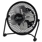 NERO USB POWERED MINI DESK FAN 10CM BLACK