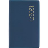 COLLINS DIARY POCKET A71P W74 X L105MM NAVY DAY PER PAGE ODD YEAR