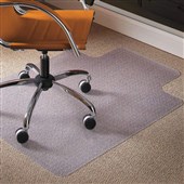 ADVANCE CHAIRMAT PVC PLANTBASED BIOPOLYMER NO UNDERLAY KEYHOLE 900 X 1200MM CLEAR