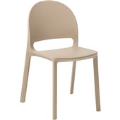 EDEN BUBBLE VISITOR CHAIR STACKABLE TAUPE
