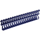 FELLOWES BINDING COILS PLASTIC A4 21 LOOP 14MM BLUE PACK 100
