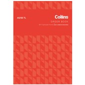 COLLINS GOODS ORDER BOOK 50 TL TRIPLICATE NO CARBON REQUIRED A5 50 LEAF