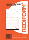 REDIFORM PURCHASE ORDER BOOK RPURCHBK DUPLICATE NO CARBON REQUIRED W155 X L216MM 50 LEAF