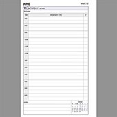 DEBDEN DAYPLANNER DESK EDITION REFILL 2026 DAY TO PAGE