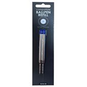 BALLPOINT PEN REFILL GBP PARKER COMPATIBLE MEDIUM BLUE PKT2 HANGSELL