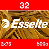ESSELTE SUPERIOR RUBBER BANDS SIZE 32 500G BAG