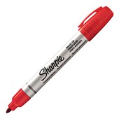 SHARPIE PRO METAL PERMANENT MARKER CHISEL 40MM RED