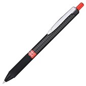 PENTEL OH K497 GEL INK PEN RETRACTABLE 07MM RED