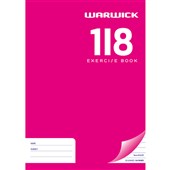 WARWICK 1I8 EXCERCISE BOOK 9MM RULED A4 32 LEAF