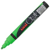UNI CHALK MARKER BULLET TIP 1825MM GREEN